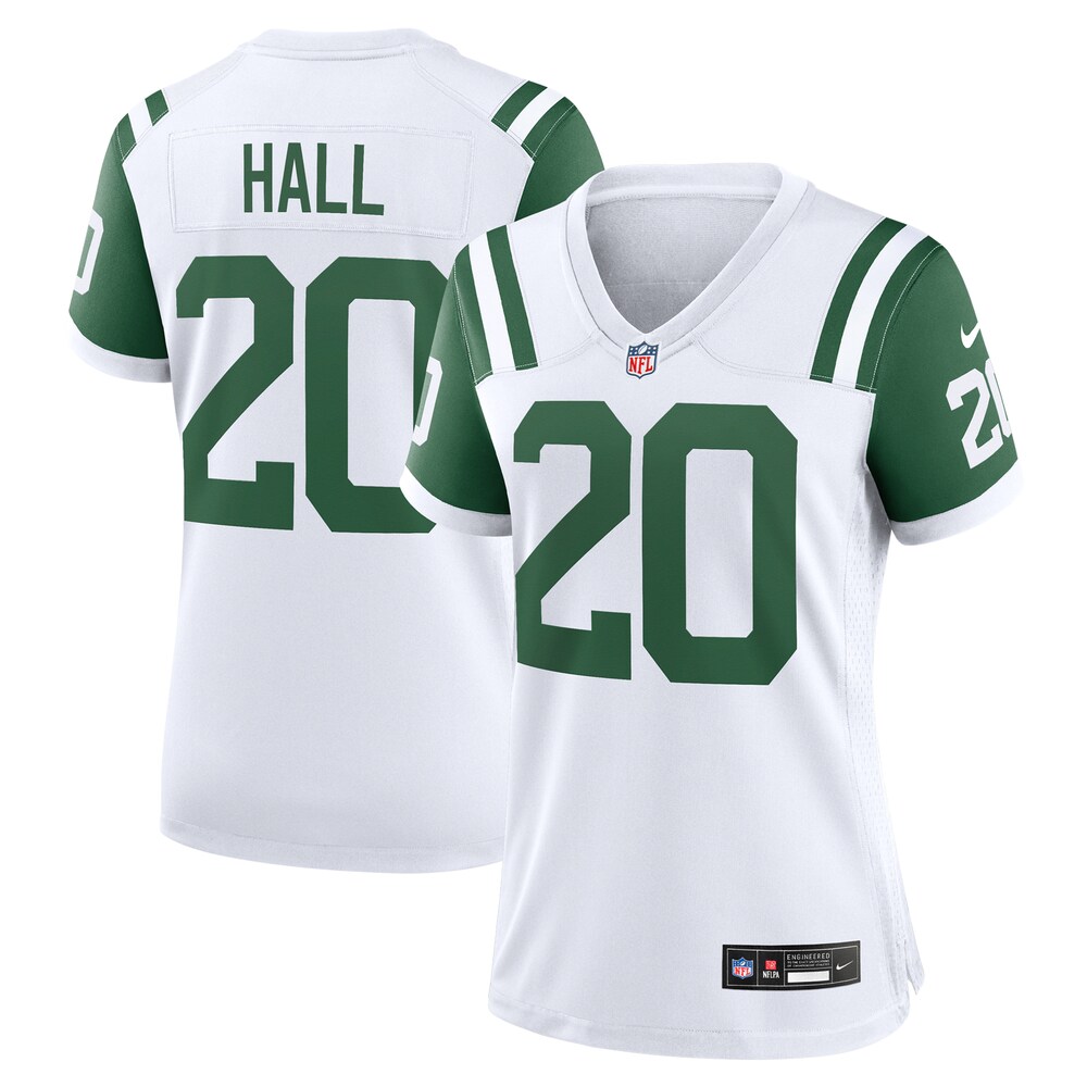 Breece Hall New York Jets Women's Classic Alternate Game Jersey - White