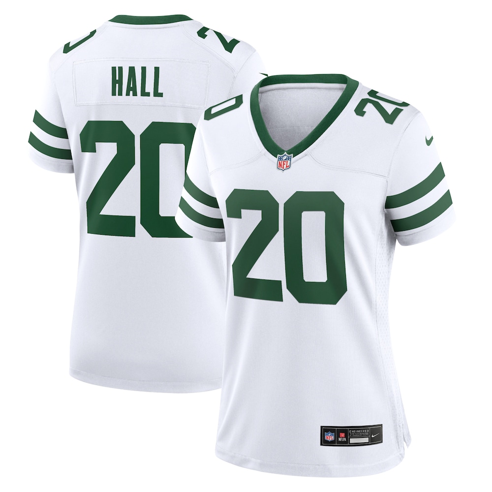 Breece Hall New York Jets Women's Game Jersey - Legacy White