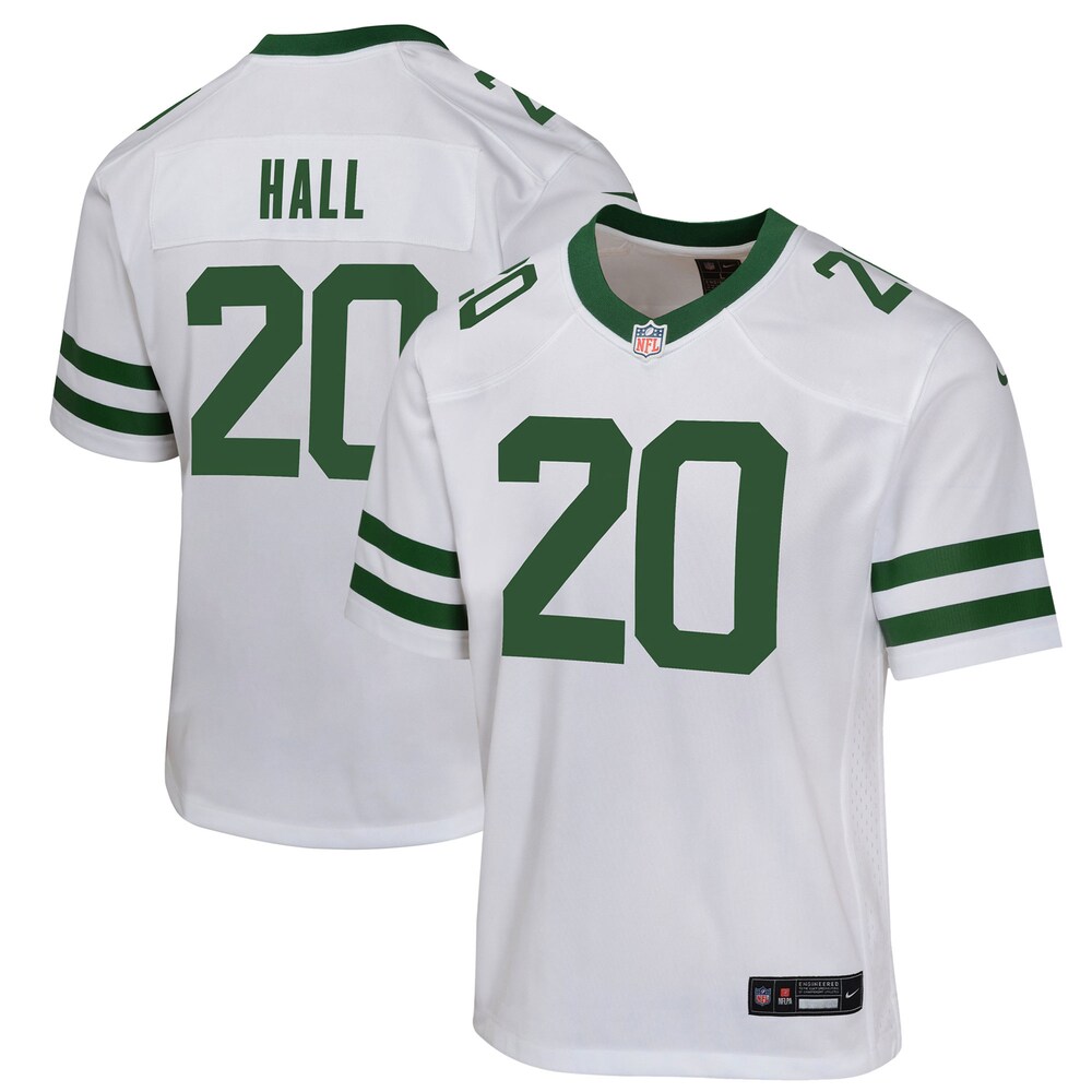 Breece Hall New York Jets Youth Game Jersey - Legacy White