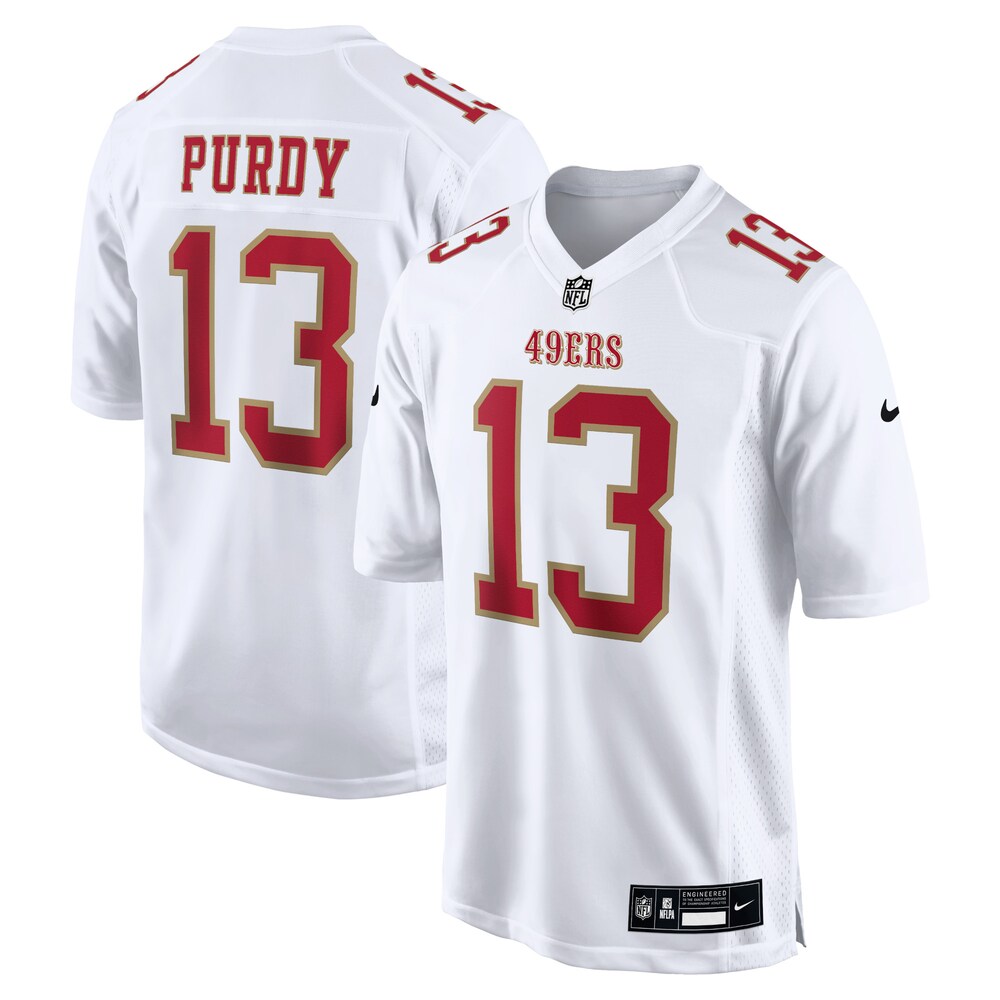 Brock Purdy San Francisco 49ers Nike Fashion Game Jersey - Tundra White