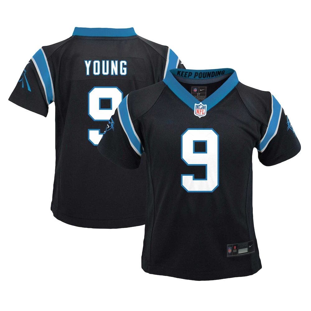 Bryce Young Carolina Panthers Infant  Player Game Jersey - Black