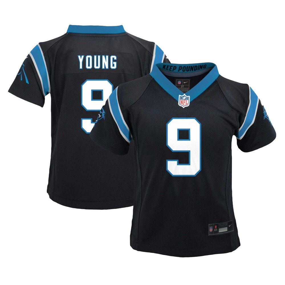 Bryce Young Carolina Panthers Toddler Game Jersey - Black