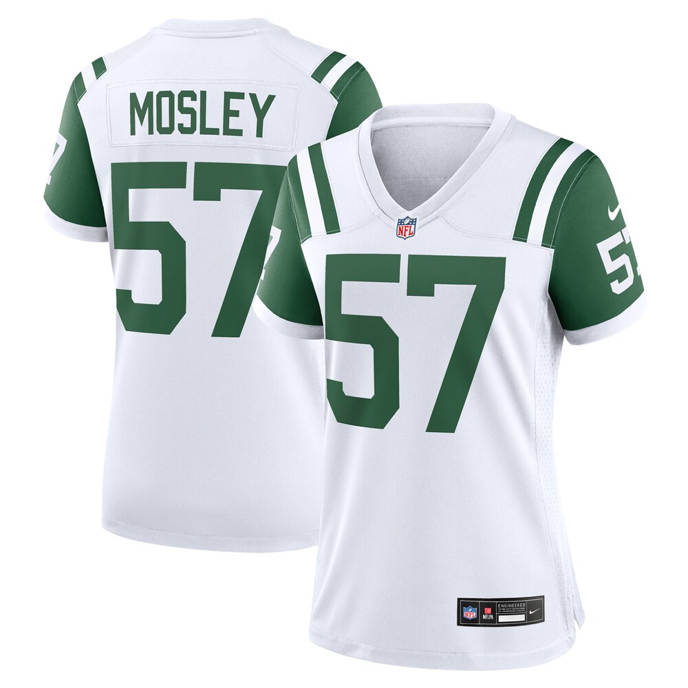 C.J. Mosley New York Jets Women's Classic Alternate Game Jersey - White