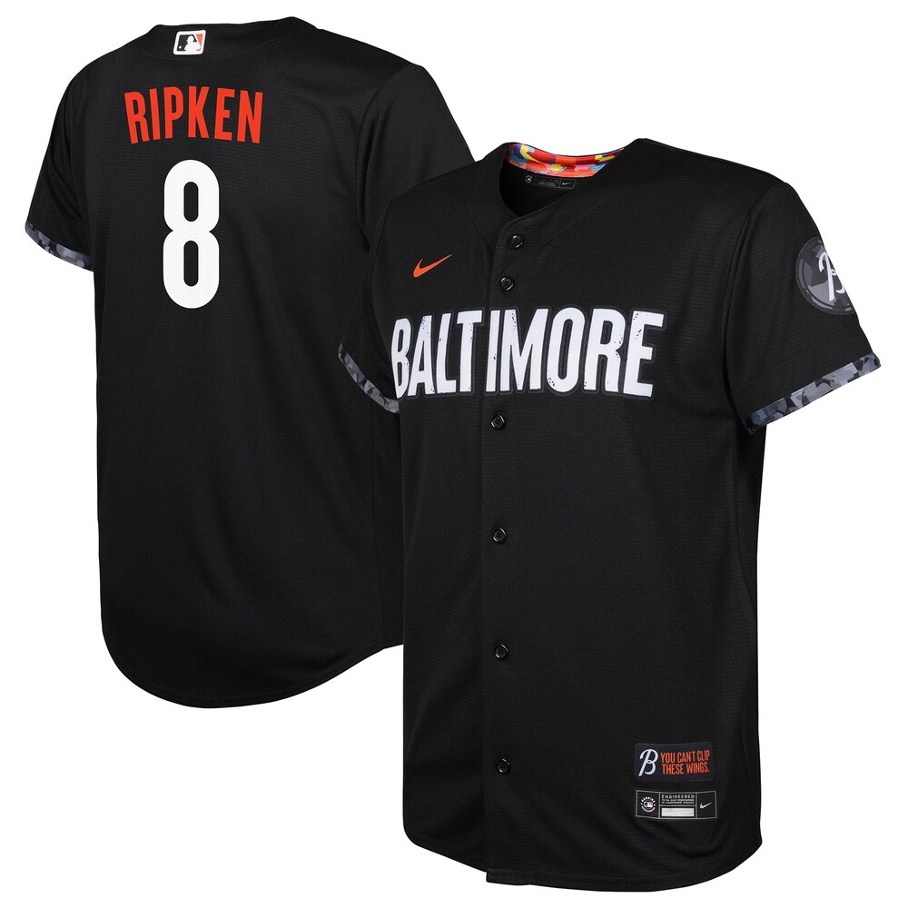 Cal RipkenÂ Baltimore Orioles Nike Toddler 2023 City Connect Replica Player Jersey - Black