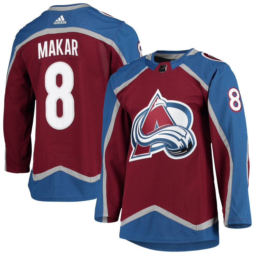 Cale Makar Colorado Avalanche Home Primegreen Authentic Player Jersey | Burgundy