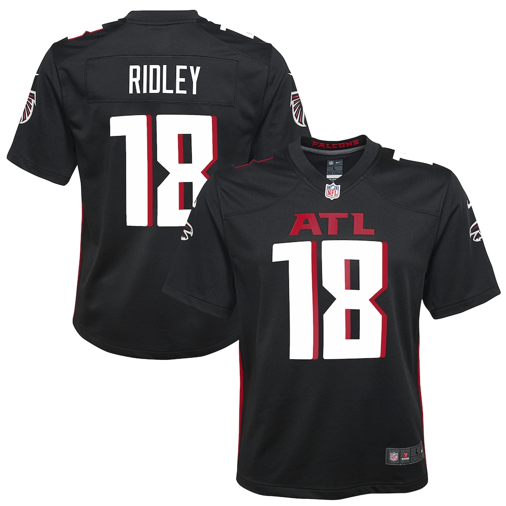 Calvin Ridley Atlanta Falcons Youth Player Game Jersey - Black