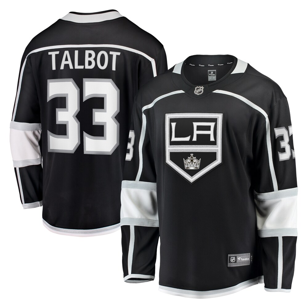 Cam Talbot Los Angeles Kings Fanatics Branded Home Breakaway Jersey - Black