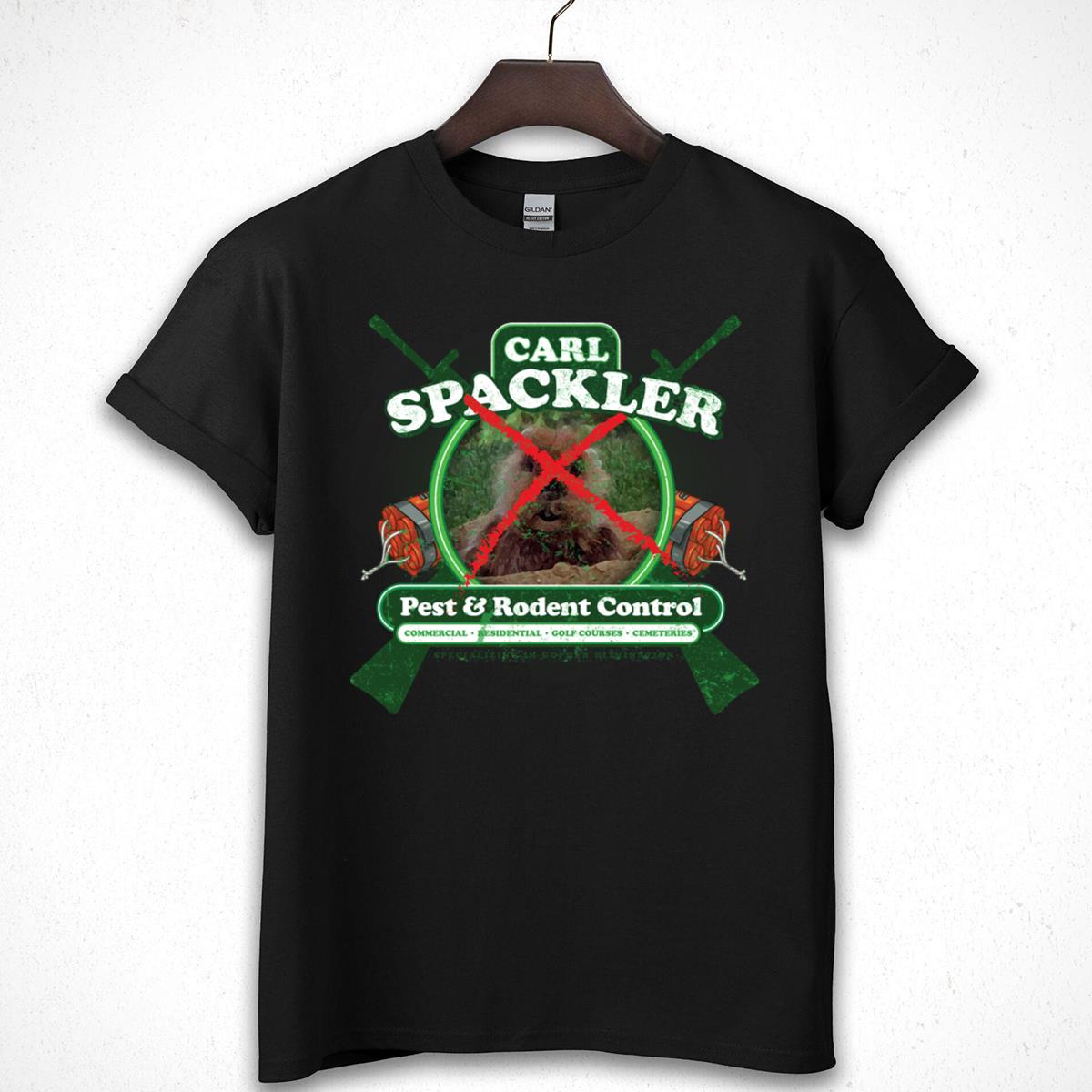 Carl Spackler Gopher Pest Control Dynamite Funny Graphic Tee