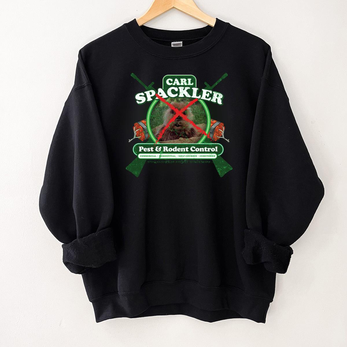 Carl Spackler Gopher Pest Control Dynamite Funny Graphic Tee