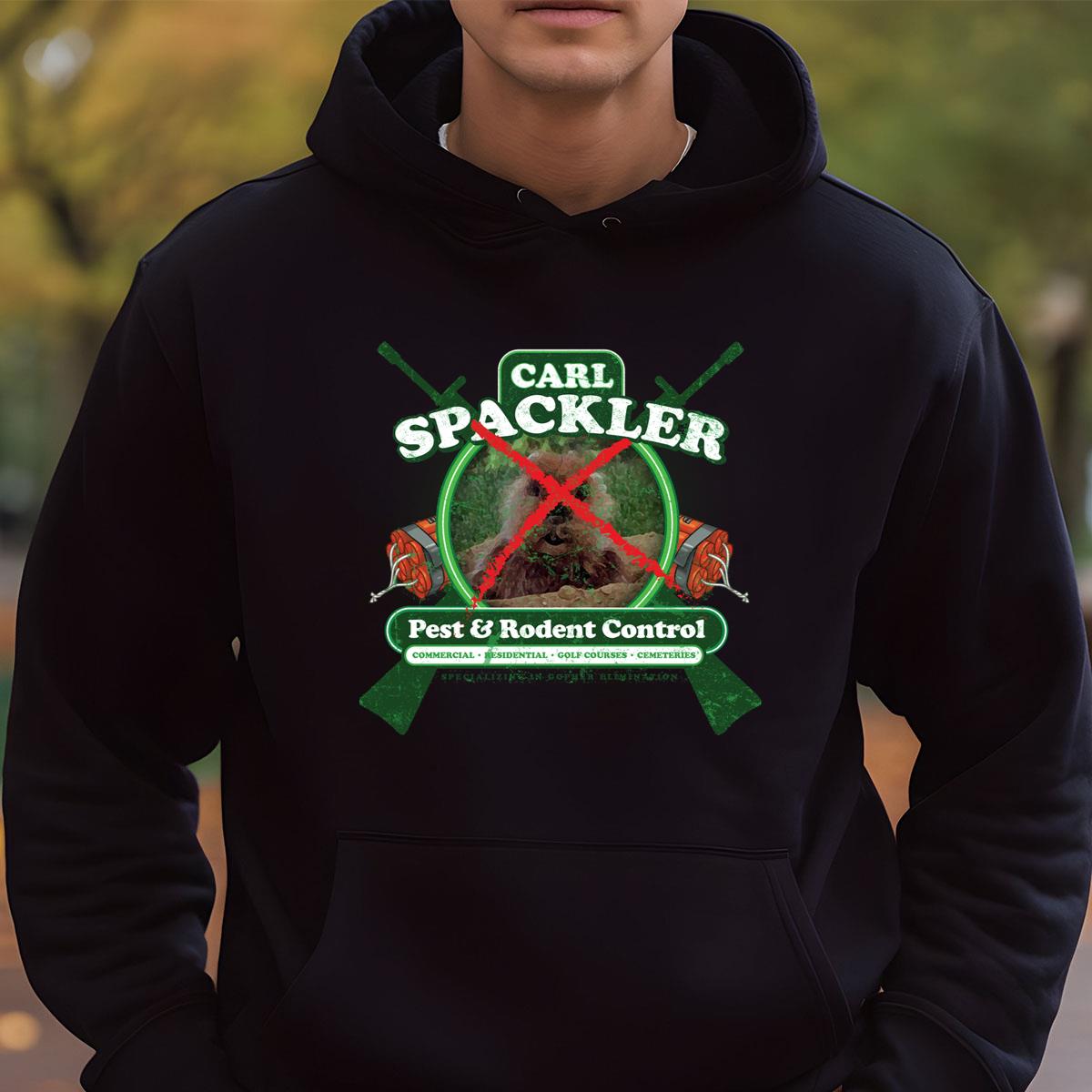 Carl Spackler Gopher Pest Control Dynamite Funny Graphic Tee