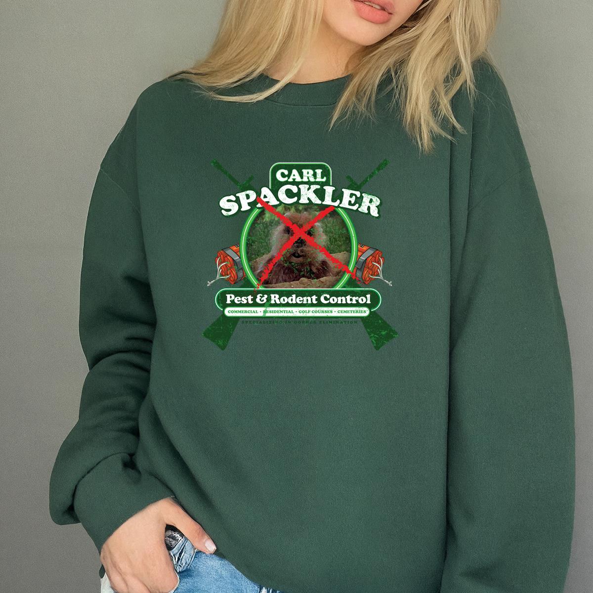 Carl Spackler Gopher Pest Control Dynamite Funny Graphic Tee