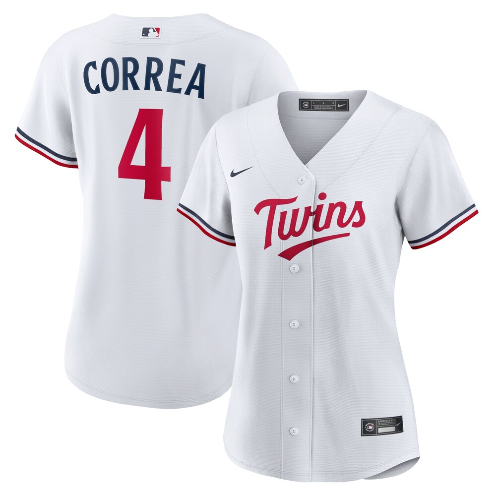 Carlos Correa Minnesota Twins Women's Home Replica Player Jersey | White