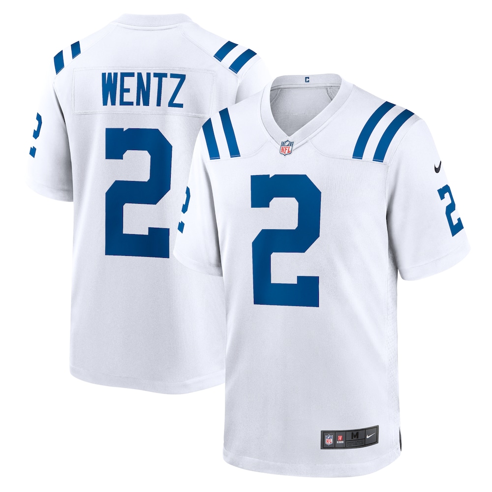 Carson Wentz Indianapolis Colts Game Jersey | White