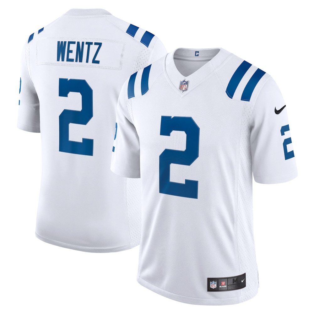 Carson Wentz Indianapolis Colts Vapor Limited Jersey | White