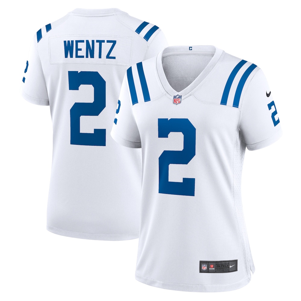 Carson Wentz Indianapolis Colts Women's Game Jersey | White