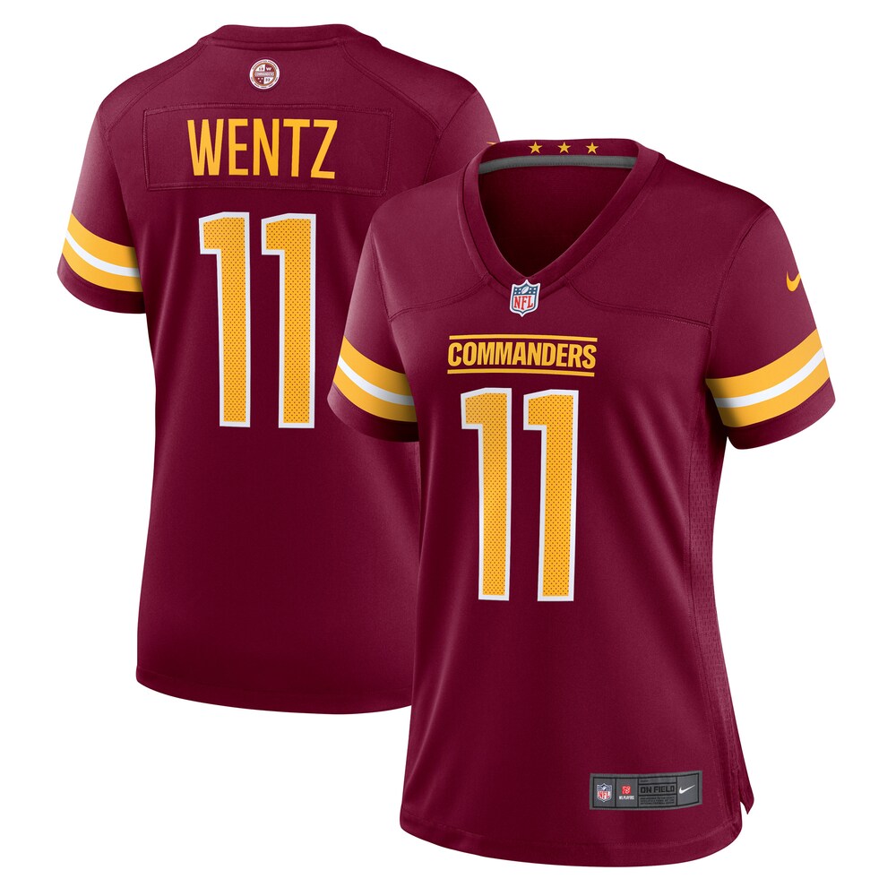 Carson Wentz Washington Commanders Women's Game Jersey | Burgundy