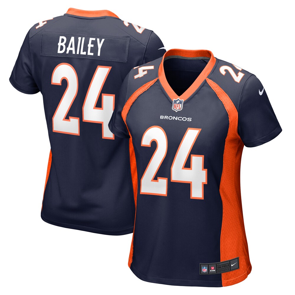 Champ Bailey Denver Broncos Women's Retired Player Jersey - Navy