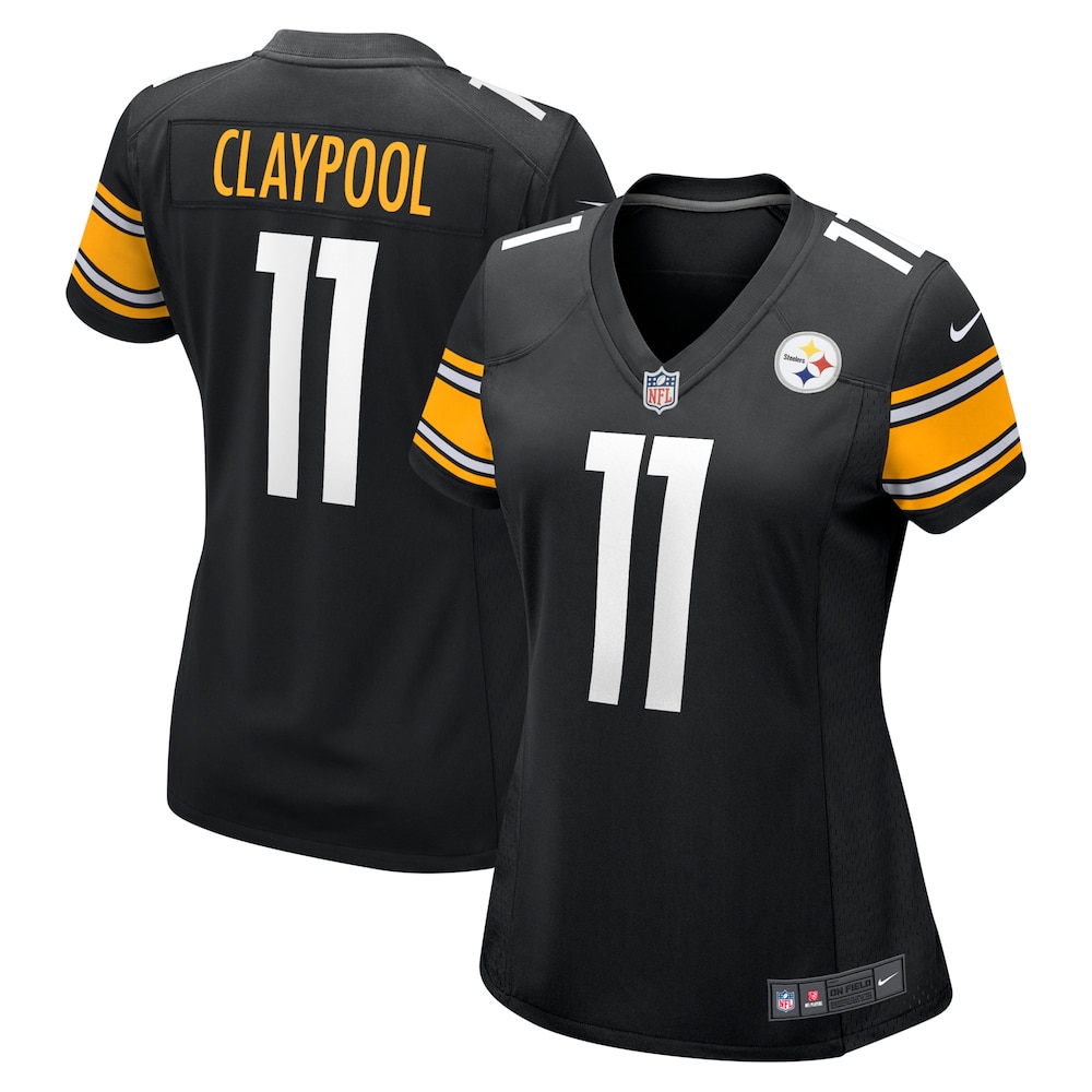 Chase Claypool Pittsburgh Steelers Women's Player Game Jersey - Black