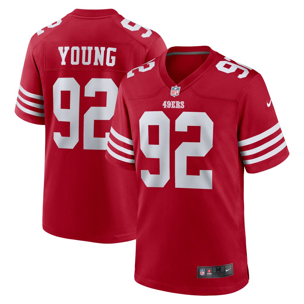 Chase Young San Francisco 49ers Nike Game Jersey - Scarlet