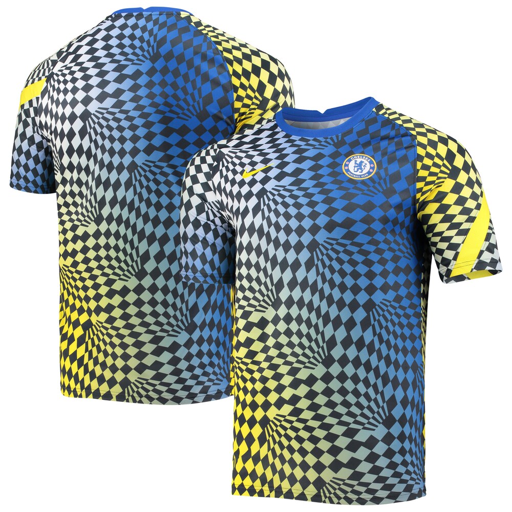Chelsea Nike 2021/22 Pre-Match Performance Top - Blue