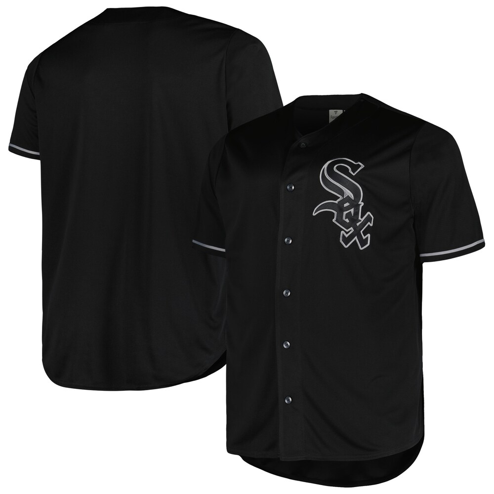 Chicago White Sox Profile Big & Tall Blackout Replica Jersey