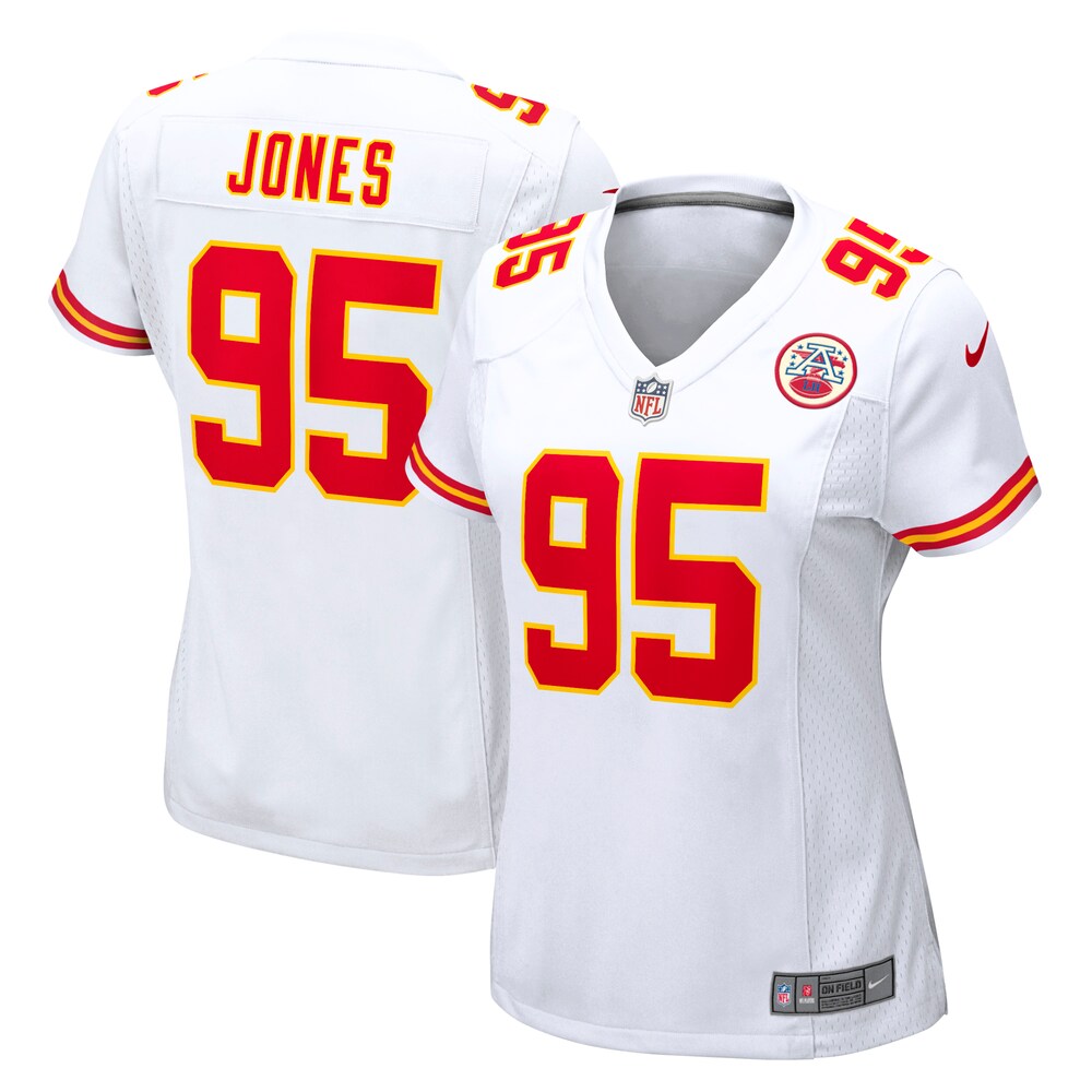 Chris Jones Kansas City Chiefs Nike Women's  Game Jersey - White