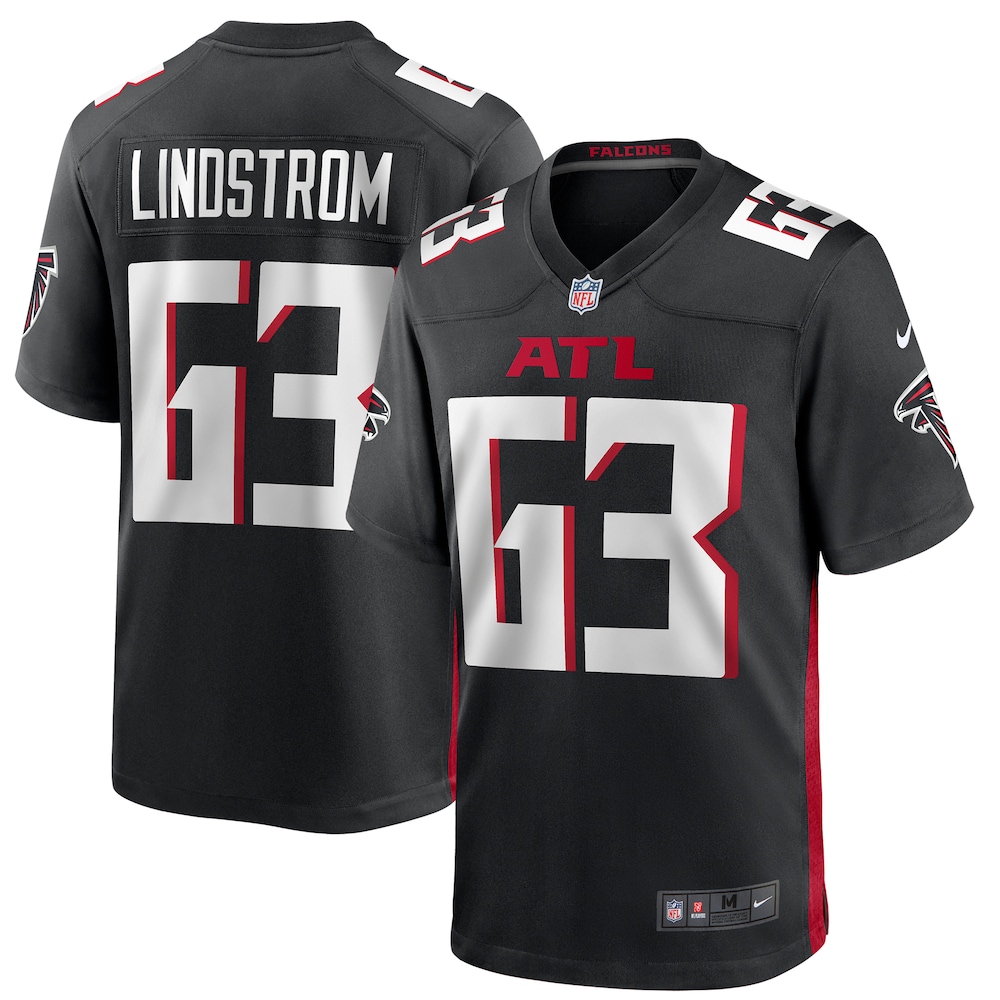 Chris Lindstrom Atlanta Falcons Game Jersey | Black