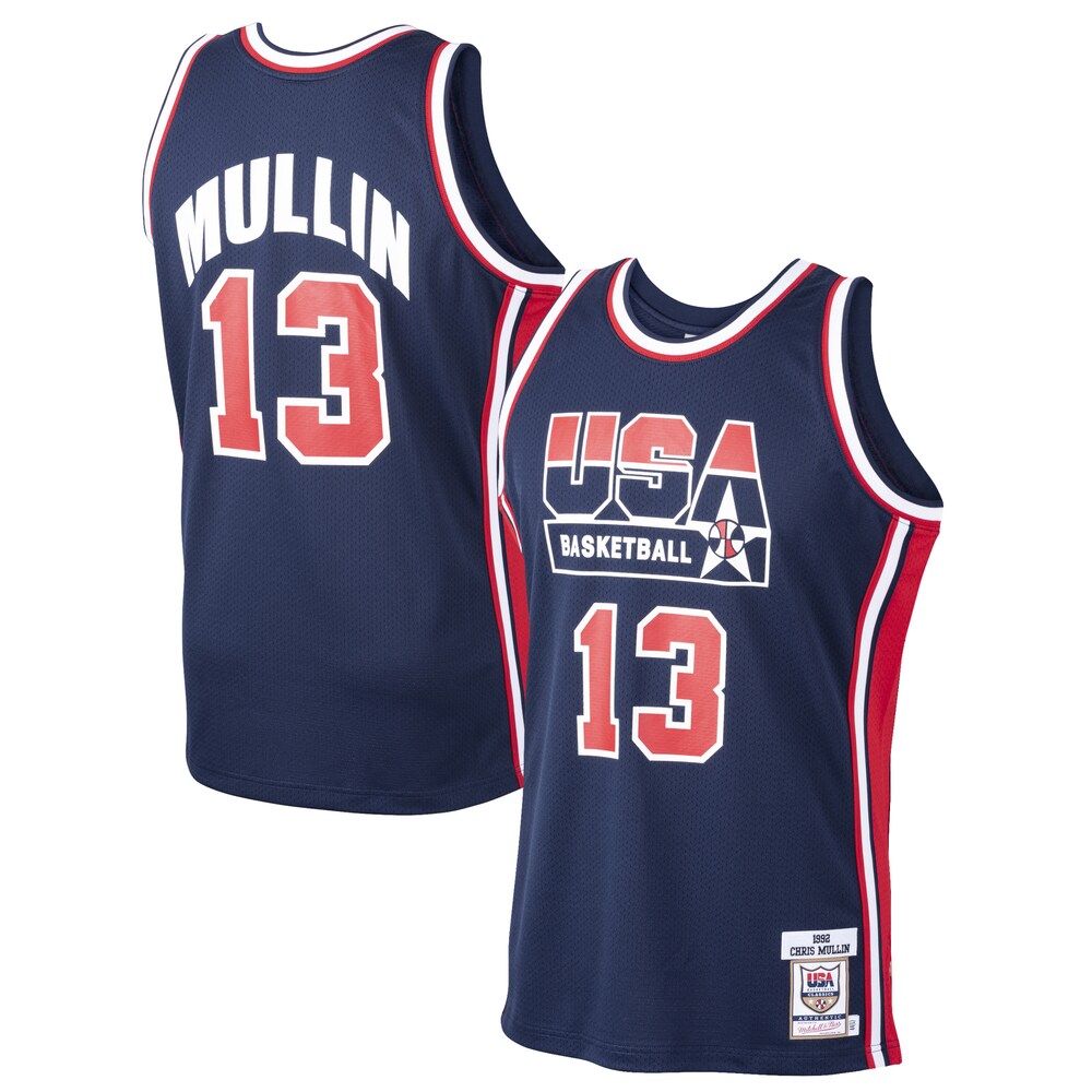 Chris Mullin USA Basketball Mitchell x Ness 1992 Dream Team Authentic Jersey | Navy