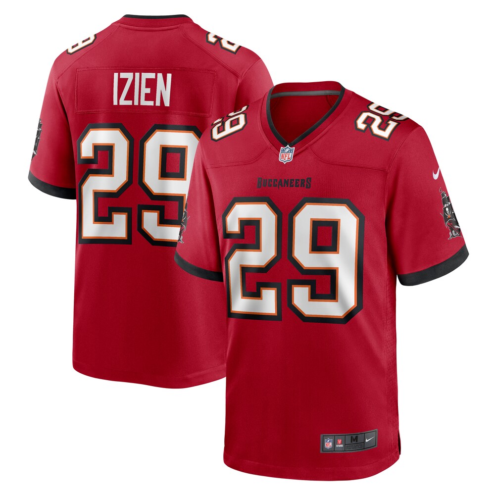 Christian Izien Tampa Bay Buccaneers Nike  Game Jersey -  Red