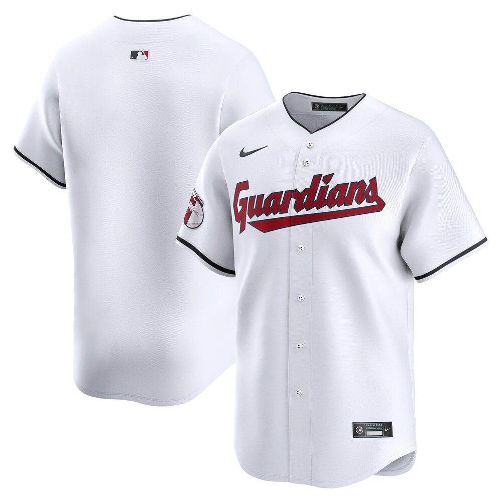 Cleveland Guardians Youth Home Limited Jersey - White