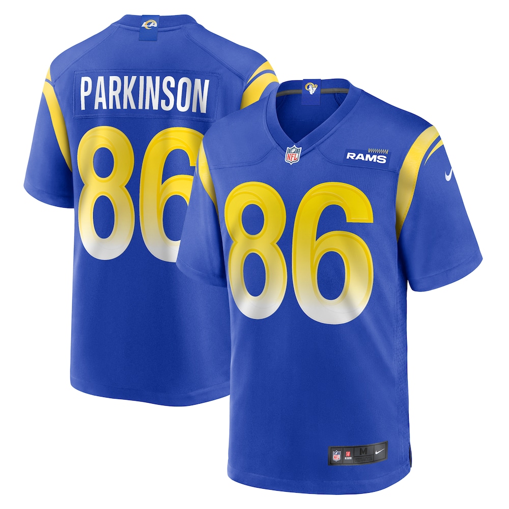 Colby Parkinson Los Angeles Rams  Game Jersey |  Royal