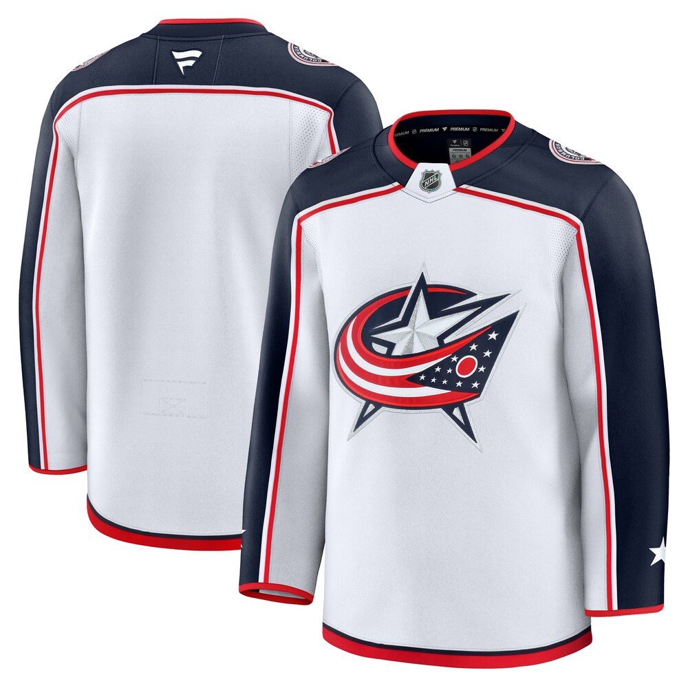 Columbus Blue Jackets Fanatics Away Premium Jersey - White