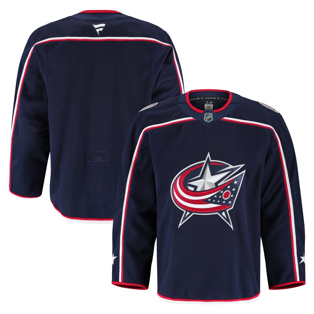 Columbus Blue Jackets Fanatics Home Authentic Pro Jersey - Navy