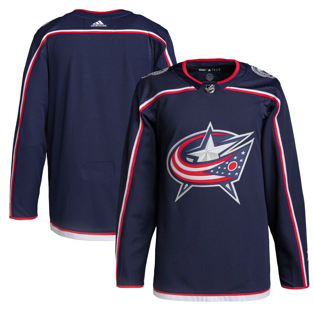 Columbus Blue Jackets Home Primegreen Authentic Jersey | Navy