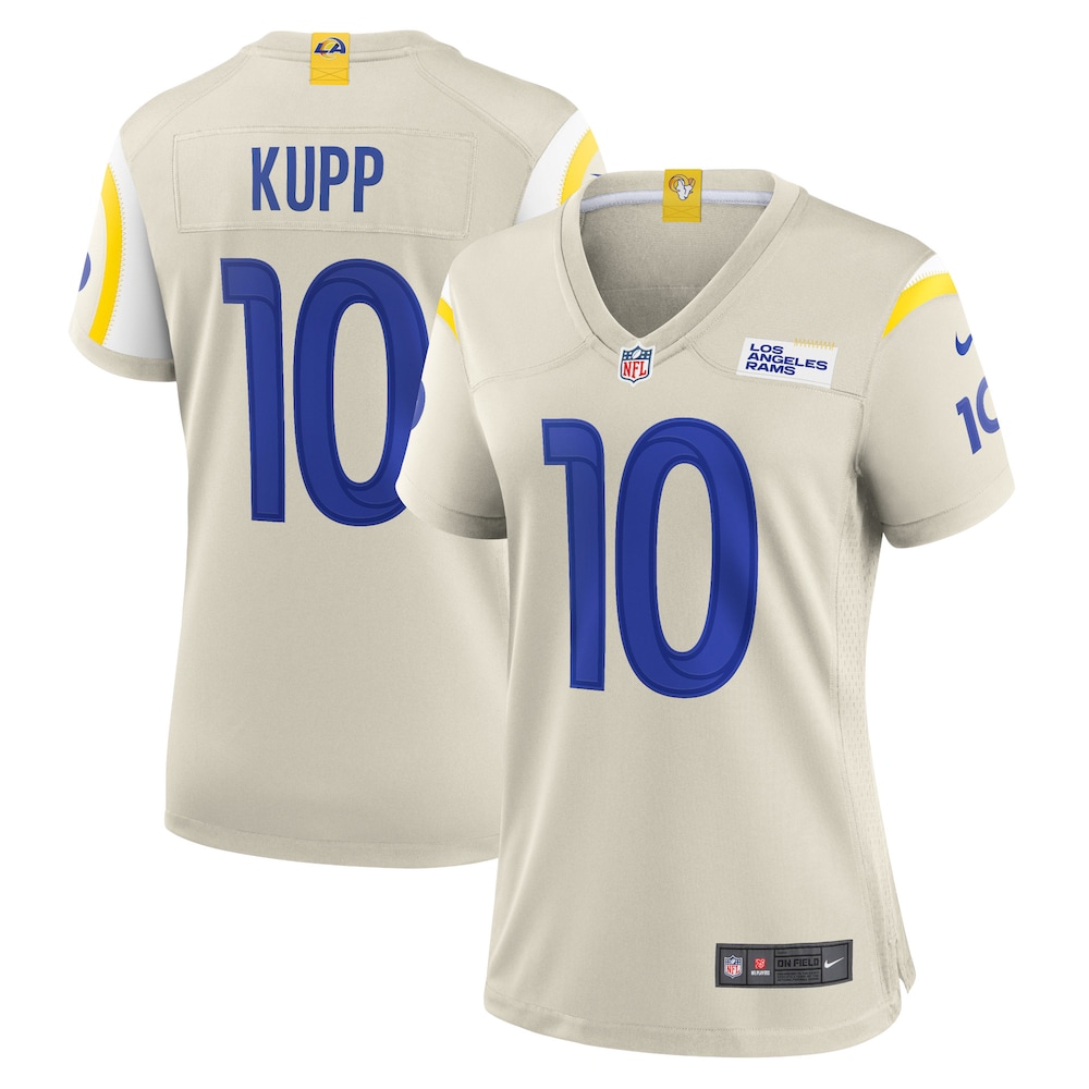 Cooper Kupp Los Angeles Rams Women's Player Game Jersey - Bone