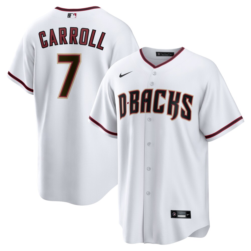 Corbin Carroll Arizona Diamondbacks Home Replica Player Jersey | White