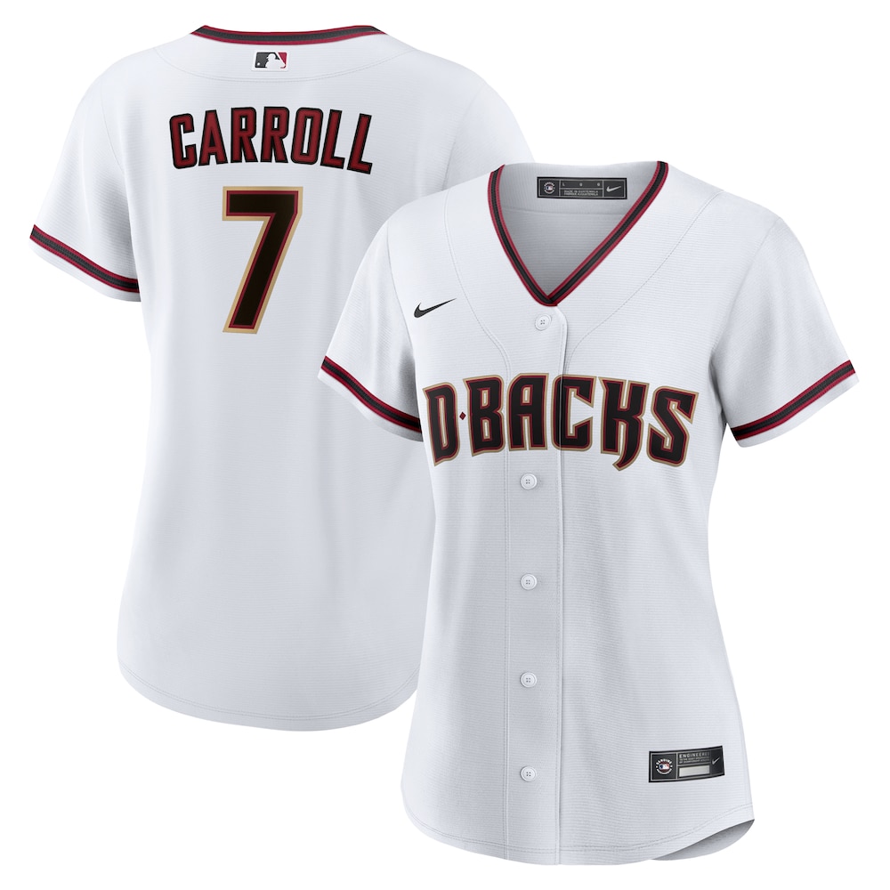 Corbin Carroll Arizona Diamondbacks Women's Home Replica Player Jersey - White