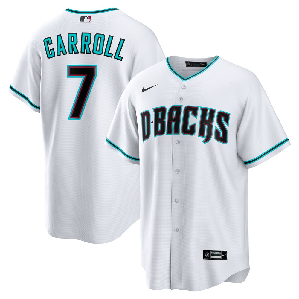 Corbin Carroll Arizona Diamondbacks Youth Home Replica Player Jersey - White