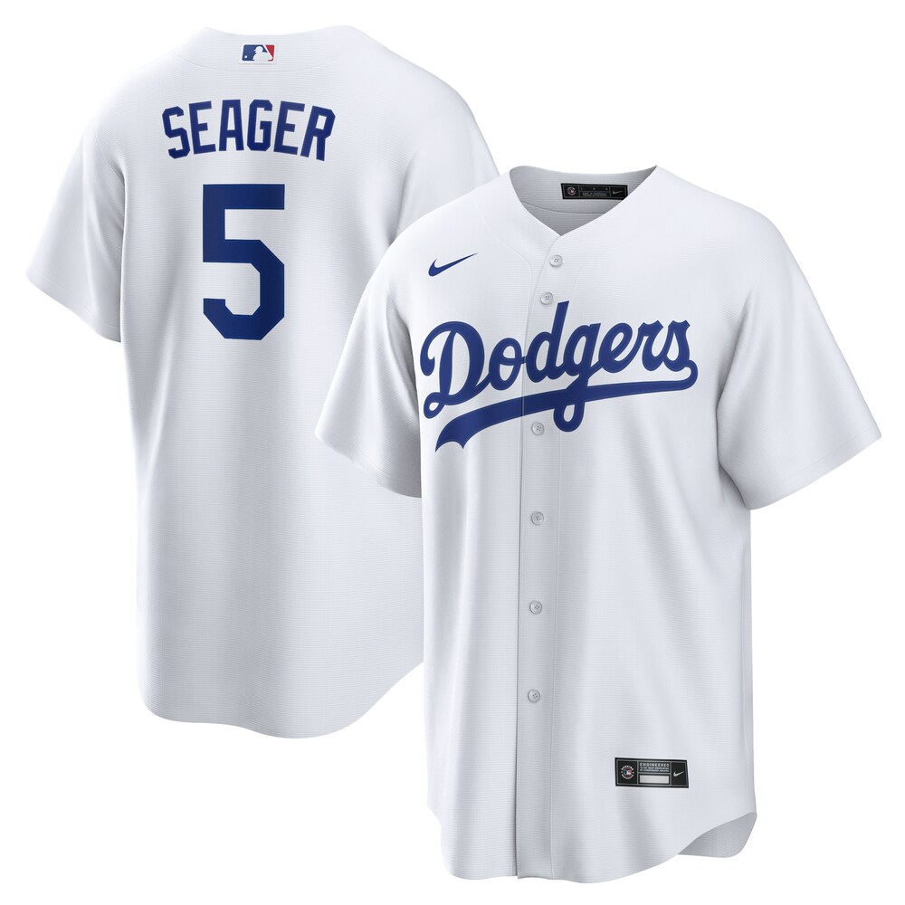 Corey Seager Los Angeles Dodgers Home Replica Player Name Jersey | White