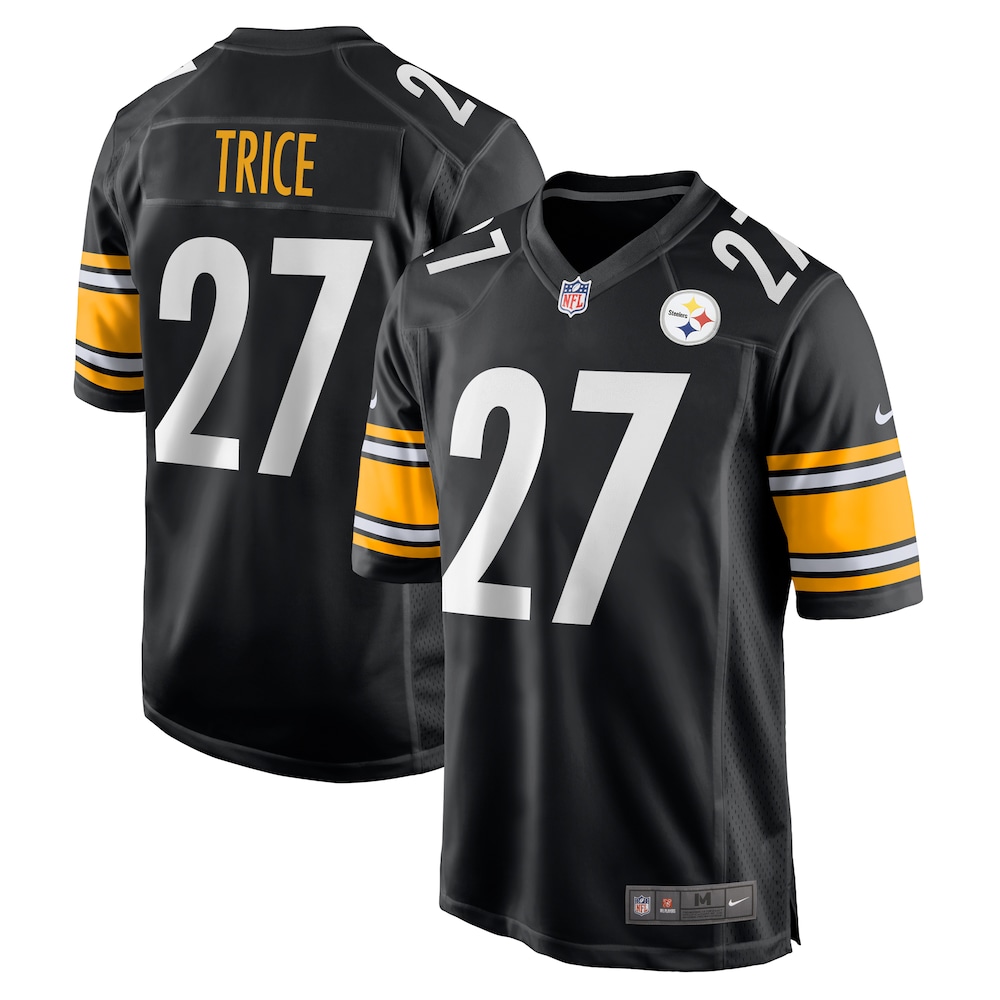 Cory Trice Pittsburgh Steelers  Game Jersey -  Black