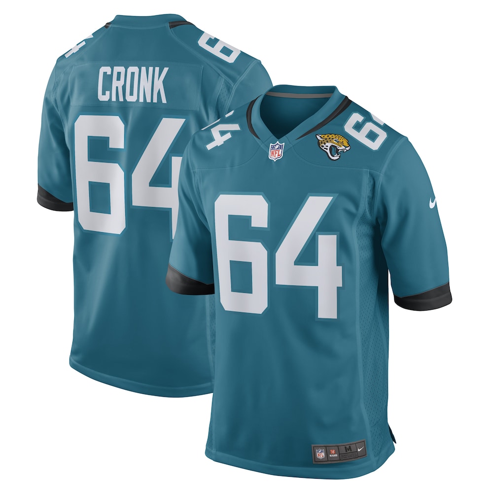 Coy Cronk Jacksonville Jaguars Game Player Jersey | Teal