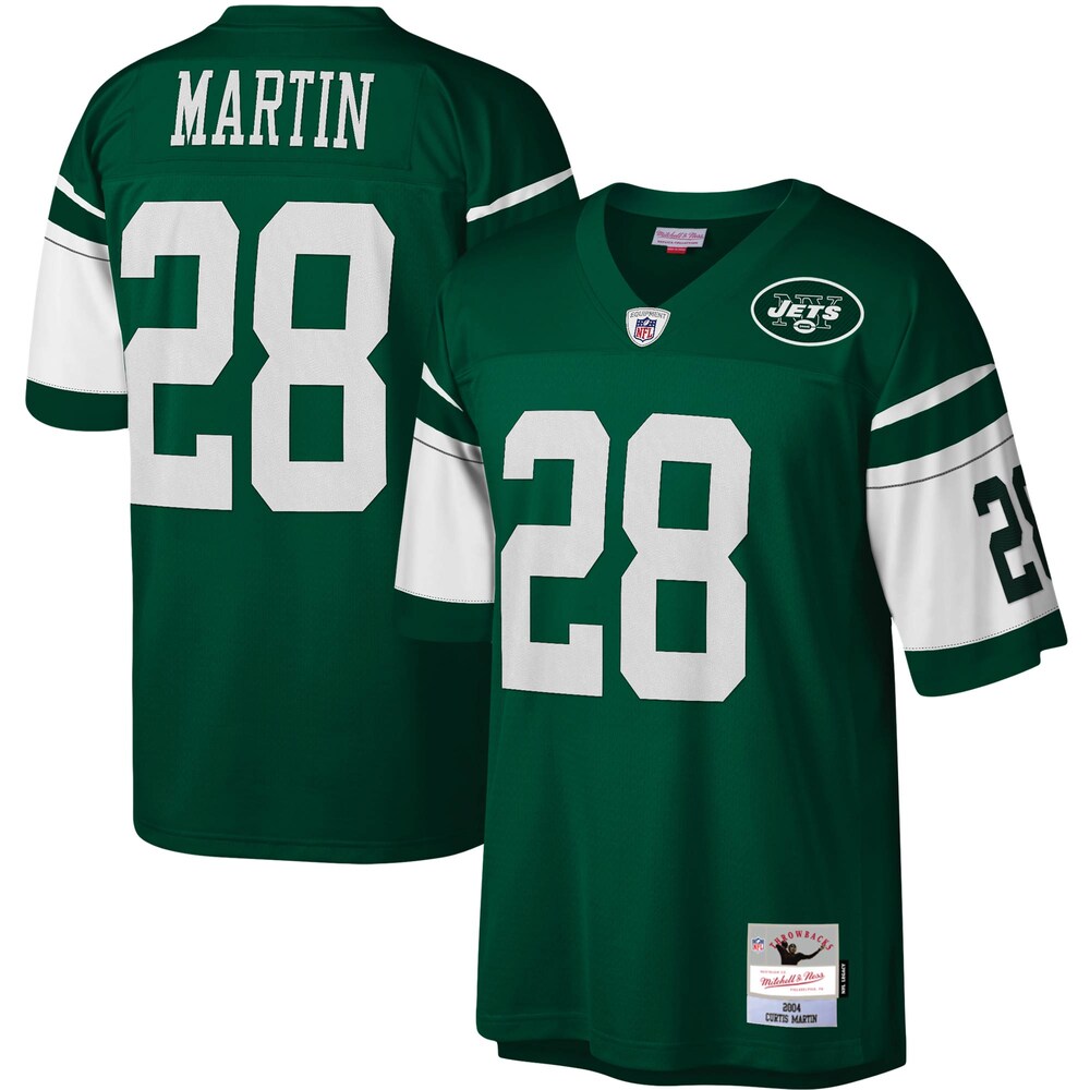 Curtis Martin New York Jets Mitchell & Ness Legacy Replica Jersey - Green