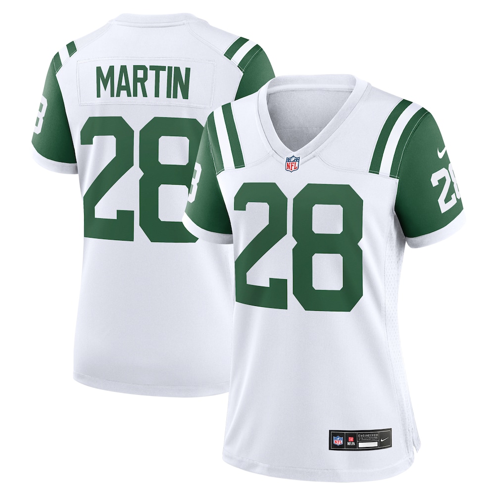 Curtis Martin New York Jets Women's Classic Alternate Retired Player Game Jersey - White