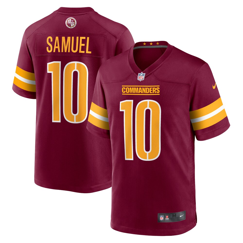 Curtis Samuel Washington Commanders Game Jersey - Burgundy