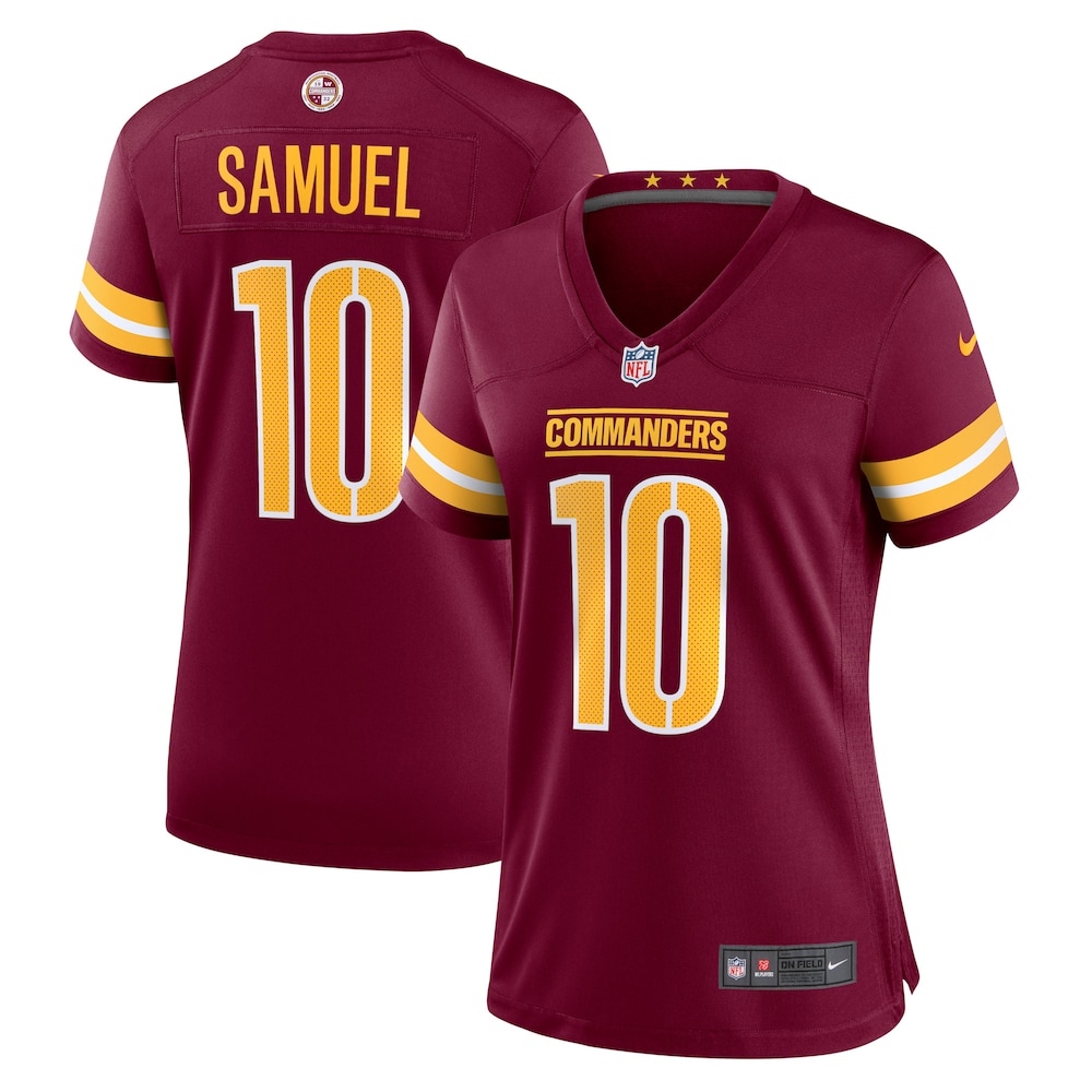 Curtis Samuel Washington Commanders Women's Player Jersey | Burgundy