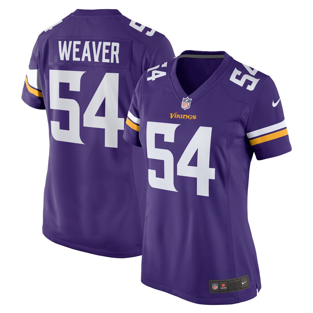 Curtis Weaver Minnesota Vikings Women's Home Game Jersey | Purple