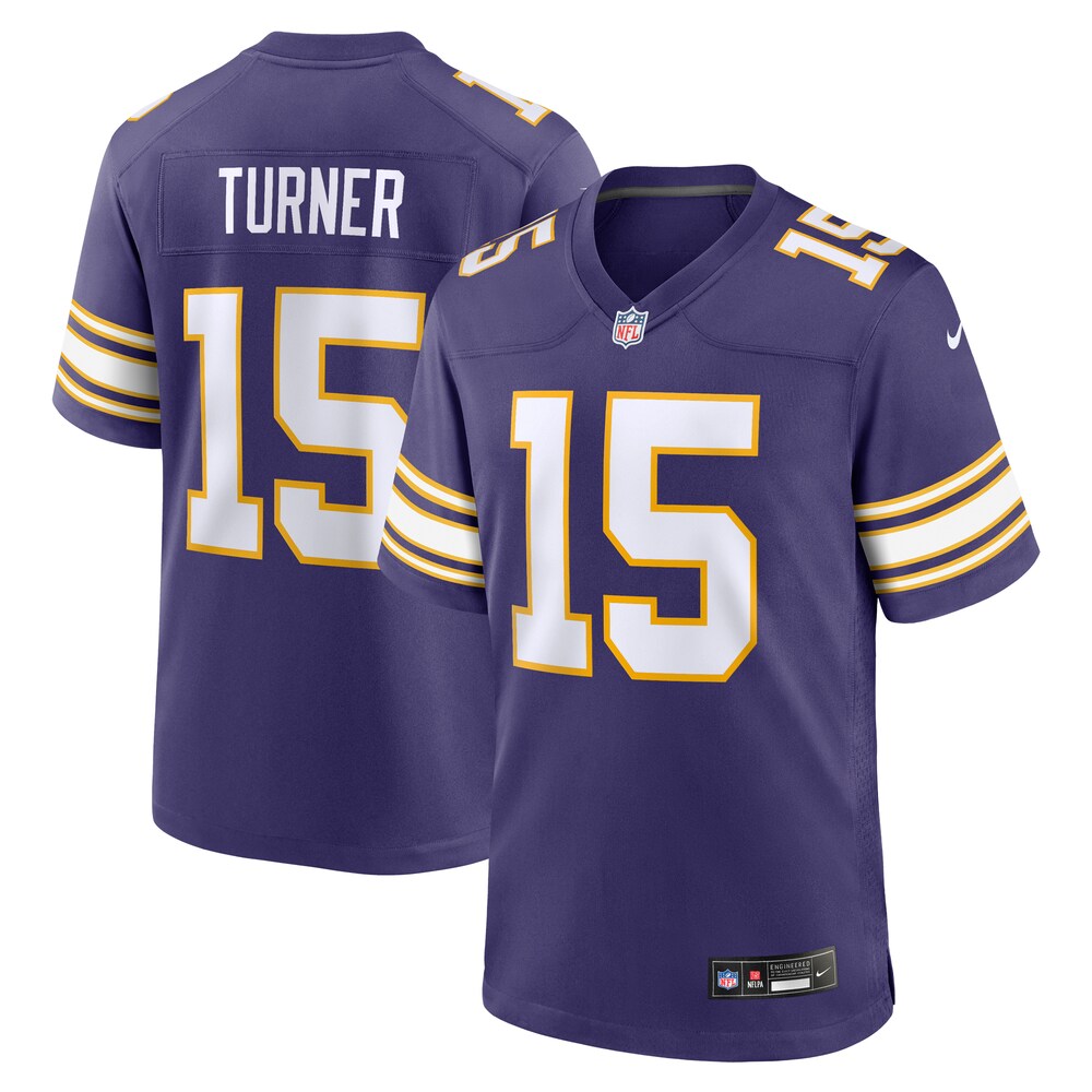 Dallas Turner Minnesota Vikings Alternate Game Jersey |  Purple