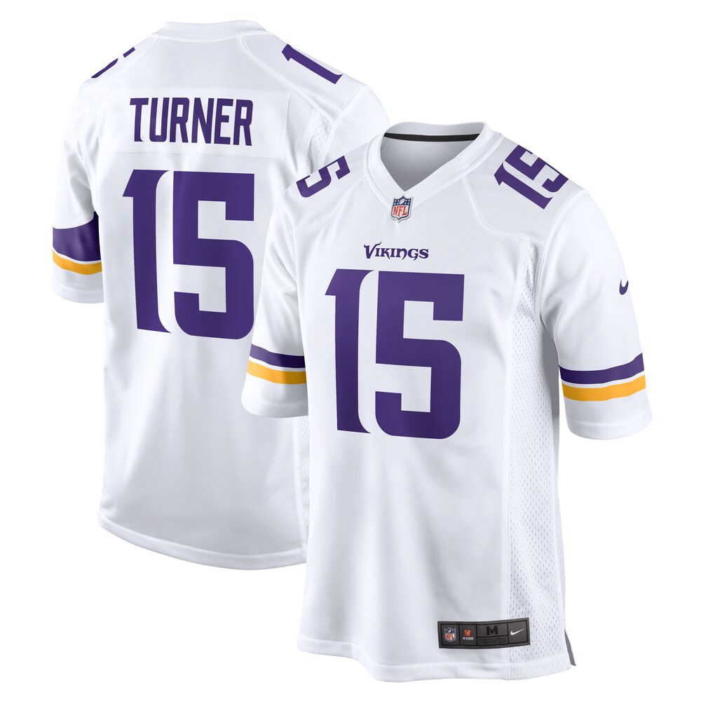 Dallas Turner Minnesota Vikings Game Jersey |  White