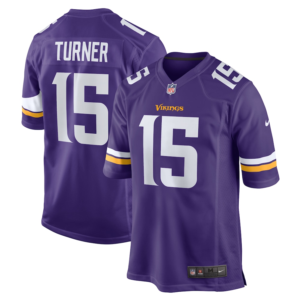 Dallas Turner Minnesota Vikings  Player Game Jersey | Purple