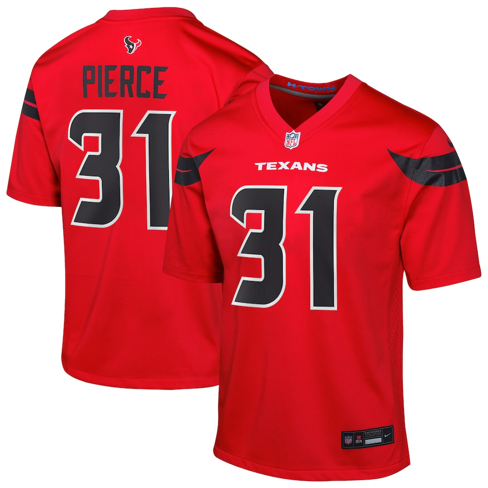 Dameon Pierce Houston Texans Youth Alternate Game Jersey | Red